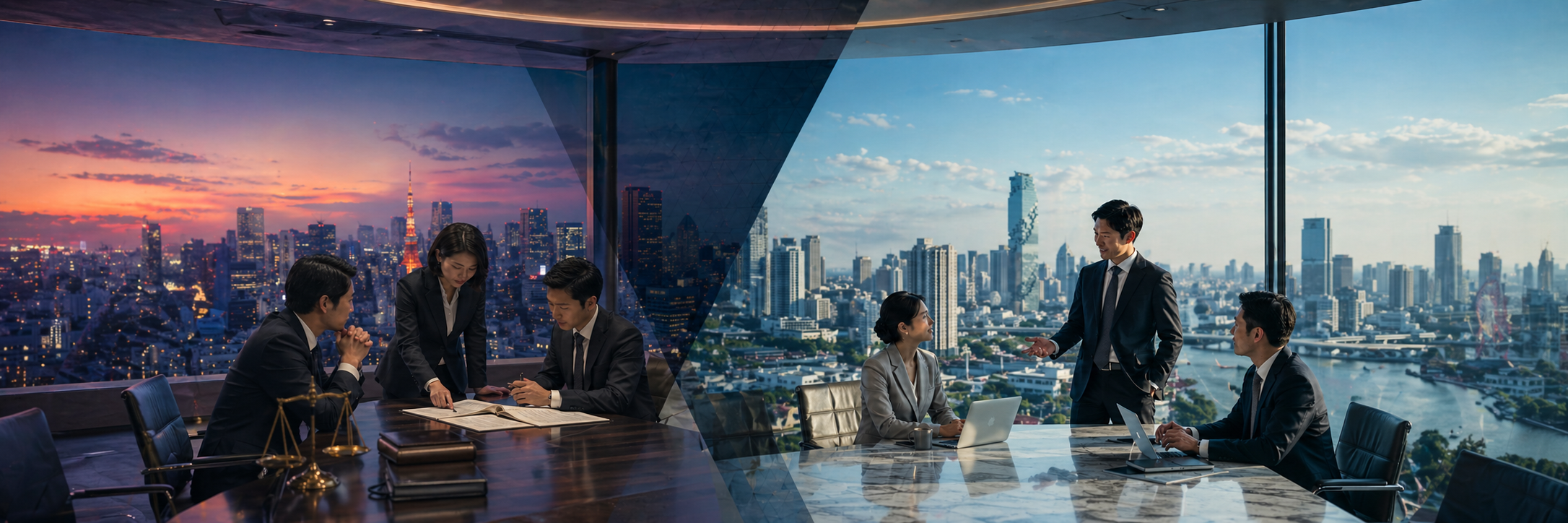 Tokyo · Bangkok offices